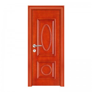 Kína wpc ajtóbőr Festék fából készült hinta belső ajtó hangszigetelt penészálló ajtók zárral
